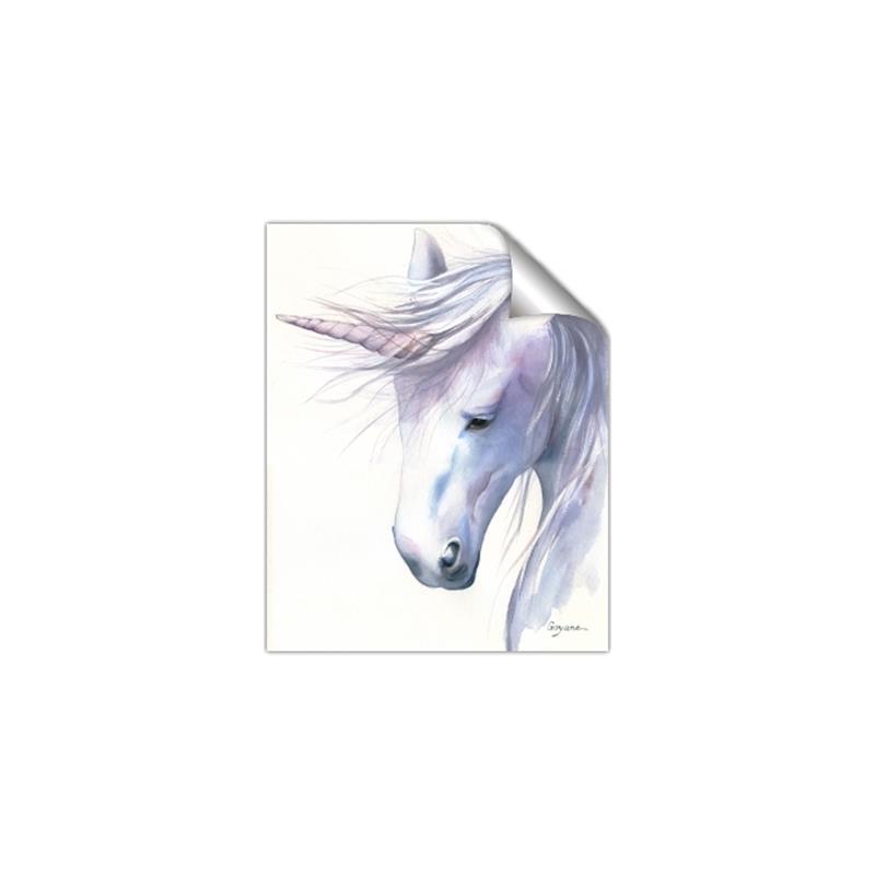 Picture of Purple Unicorn l _GroupedProduct_Rectangle_Portrait_Mini_ _GroupedProduct_Rectangle_Portrait_Unframed_Print_Only_