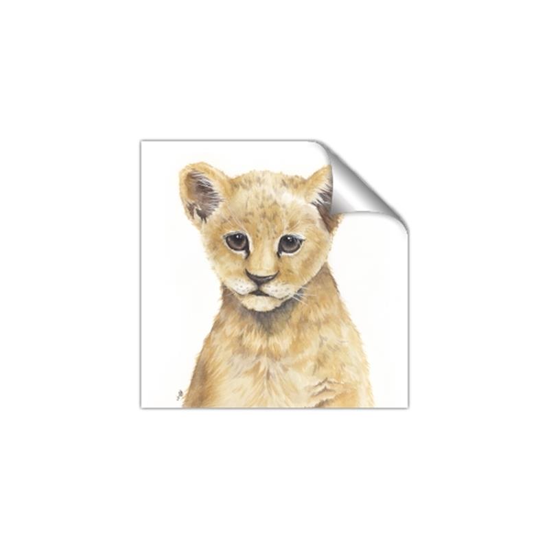 Picture of Lion Babe _GroupedProduct_Square_Mini_ _GroupedProduct_Square_Unframed_Print_Only_