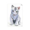 Picture of White Tiger Cub _GroupedProduct_Rectangle_Portrait_Mini_ _GroupedProduct_Rectangle_Portrait_Unframed_Print_Only_