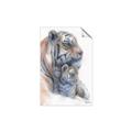 Picture of Mom and Baby Tiger _GroupedProduct_Rectangle_Portrait_Mini_ _GroupedProduct_Rectangle_Portrait_Unframed_Print_Only_