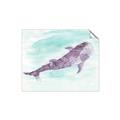 Picture of Purple Whale Friend _GroupedProduct_Rectangle_Landscape_Mini_ _GroupedProduct_Rectangle_Landscape_Unframed_Print_Only_