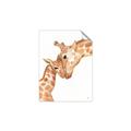 Picture of Mom and baby Giraffe _GroupedProduct_Rectangle_Portrait_Mini_ _GroupedProduct_Rectangle_Portrait_Unframed_Print_Only_