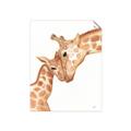 Picture of Mom and baby Giraffe _GroupedProduct_Rectangle_Portrait_Mini_ _GroupedProduct_Rectangle_Portrait_Unframed_Print_Only_