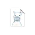 Picture of Halle Hippo _GroupedProduct_Rectangle_Portrait_Mini_ _GroupedProduct_Rectangle_Portrait_Unframed_Print_Only_