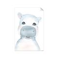 Picture of Halle Hippo _GroupedProduct_Rectangle_Portrait_Mini_ _GroupedProduct_Rectangle_Portrait_Unframed_Print_Only_