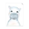 Picture of Halle Hippo _GroupedProduct_Rectangle_Portrait_Mini_ _GroupedProduct_Rectangle_Portrait_Unframed_Print_Only_