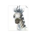 Picture of Nursery Zebra _GroupedProduct_Rectangle_Portrait_Mini_ _GroupedProduct_Rectangle_Portrait_Unframed_Print_Only_
