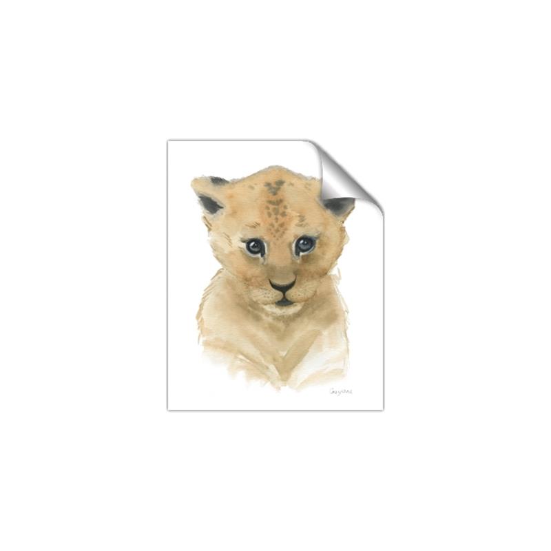 Picture of Lexie Lion _GroupedProduct_Rectangle_Portrait_Mini_ _GroupedProduct_Rectangle_Portrait_Unframed_Print_Only_