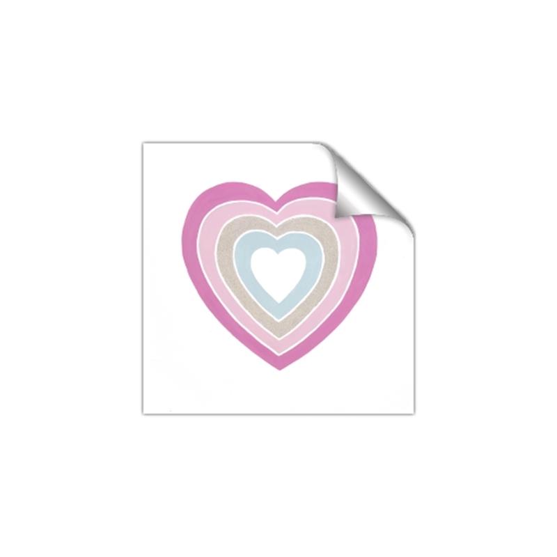 Picture of Heart Rainbow II _GroupedProduct_Square_Mini_ _GroupedProduct_Square_Unframed_Print_Only_