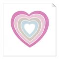 Picture of Heart Rainbow II _GroupedProduct_Square_Mini_ _GroupedProduct_Square_Unframed_Print_Only_