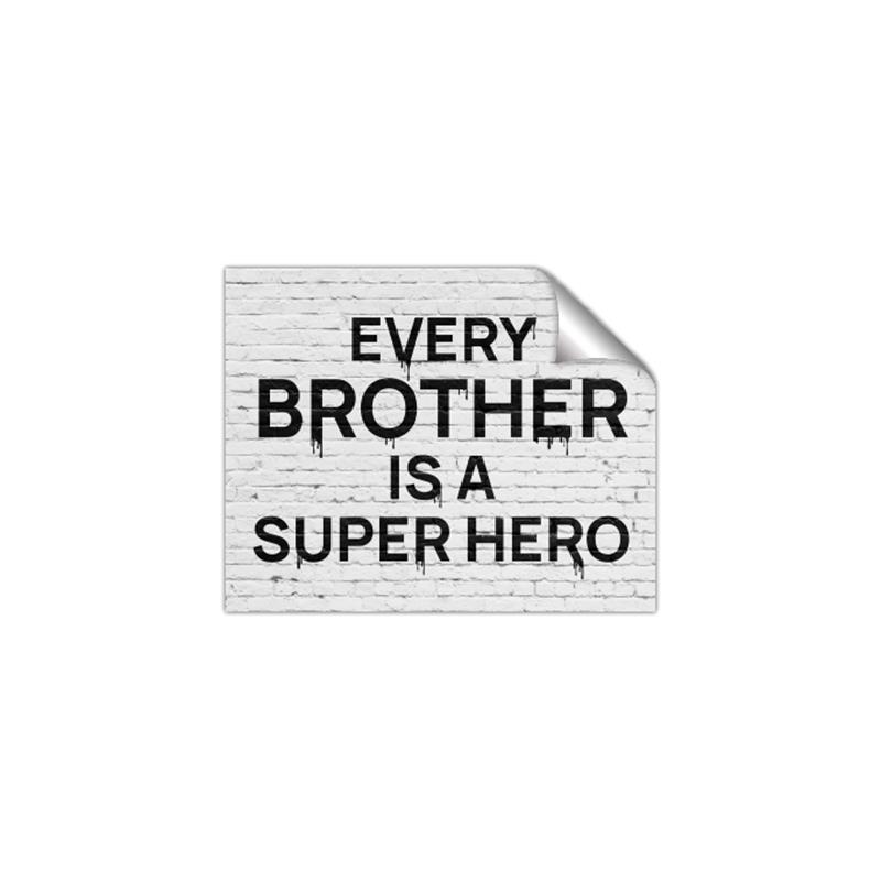 Picture of Superhero Brother _GroupedProduct_Rectangle_Landscape_Mini_ _GroupedProduct_Rectangle_Landscape_Unframed_Print_Only_
