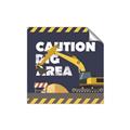 Picture of Caution Construction _GroupedProduct_Square_Mini_ _GroupedProduct_Square_Unframed_Print_Only_