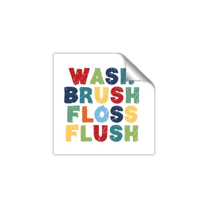Picture of Wash Brush Floss _GroupedProduct_Square_Mini_ _GroupedProduct_Square_Unframed_Print_Only_