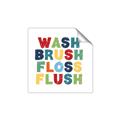 Picture of Wash Brush Floss _GroupedProduct_Square_Mini_ _GroupedProduct_Square_Unframed_Print_Only_