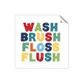 Picture of Wash Brush Floss _GroupedProduct_Square_Mini_ _GroupedProduct_Square_Unframed_Print_Only_