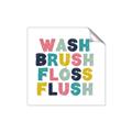 Picture of Wash Brush Floss II _GroupedProduct_Square_Mini_ _GroupedProduct_Square_Unframed_Print_Only_