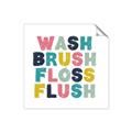 Picture of Wash Brush Floss II _GroupedProduct_Square_Mini_ _GroupedProduct_Square_Unframed_Print_Only_