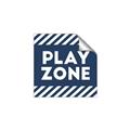 Picture of Play Zone Blue  _GroupedProduct_Square_Mini_ _GroupedProduct_Square_Unframed_Print_Only_