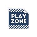 Picture of Play Zone Blue  _GroupedProduct_Square_Mini_ _GroupedProduct_Square_Unframed_Print_Only_