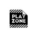 Picture of Play Zone Black  _GroupedProduct_Square_Mini_ _GroupedProduct_Square_Unframed_Print_Only_