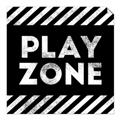 Picture of Play Zone Black  _GroupedProduct_Square_Mini_ _GroupedProduct_Square_Unframed_Print_Only_