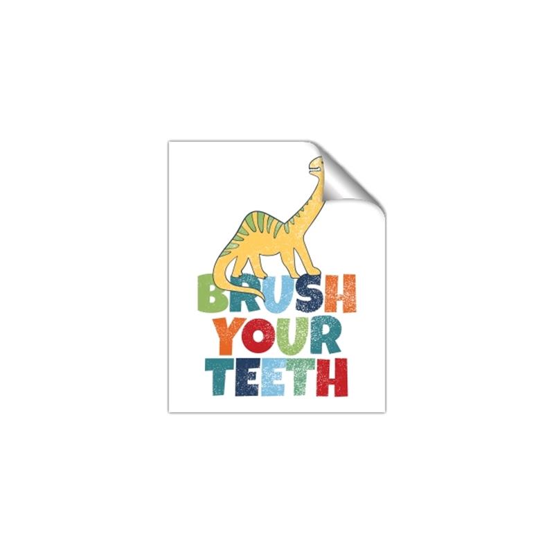 Picture of Brush Your Teeth _GroupedProduct_Rectangle_Portrait_Mini_ _GroupedProduct_Rectangle_Portrait_Unframed_Print_Only_