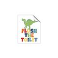 Picture of Flush The Toilet _GroupedProduct_Rectangle_Portrait_Mini_ _GroupedProduct_Rectangle_Portrait_Unframed_Print_Only_