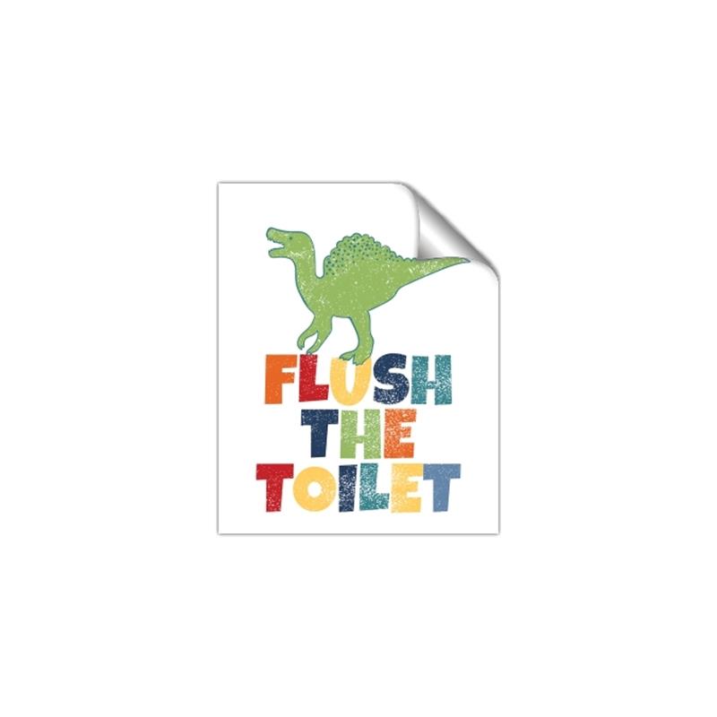 Picture of Flush The Toilet _GroupedProduct_Rectangle_Portrait_Mini_ _GroupedProduct_Rectangle_Portrait_Unframed_Print_Only_