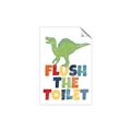 Picture of Flush The Toilet _GroupedProduct_Rectangle_Portrait_Mini_ _GroupedProduct_Rectangle_Portrait_Unframed_Print_Only_