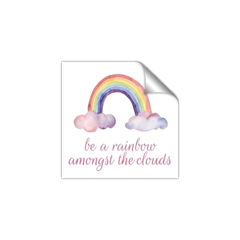 Picture of Rainbow Amongst the Clouds _GroupedProduct_Square_Mini_ _GroupedProduct_Square_Unframed_Print_Only_