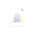 Picture of Kind Rainbow I _GroupedProduct_Rectangle_Portrait_Mini_ _GroupedProduct_Rectangle_Portrait_Unframed_Print_Only_