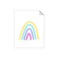 Picture of Kind Rainbow I _GroupedProduct_Rectangle_Portrait_Mini_ _GroupedProduct_Rectangle_Portrait_Unframed_Print_Only_