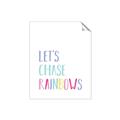 Picture of Lets Chase Rainbows _GroupedProduct_Rectangle_Portrait_Mini_ _GroupedProduct_Rectangle_Portrait_Unframed_Print_Only_