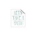 Picture of Lets Take a Bath II _GroupedProduct_Rectangle_Portrait_Mini_ _GroupedProduct_Rectangle_Portrait_Unframed_Print_Only_