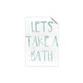 Picture of Lets Take a Bath II _GroupedProduct_Rectangle_Portrait_Mini_ _GroupedProduct_Rectangle_Portrait_Unframed_Print_Only_
