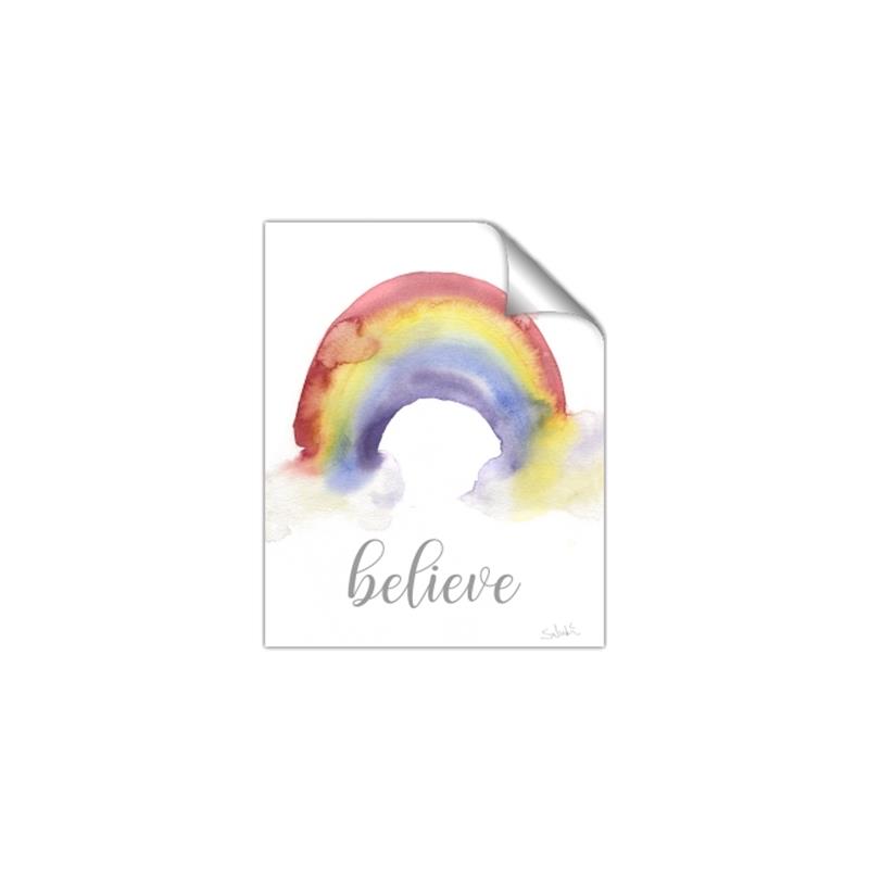 Picture of Believe in Rainbow _GroupedProduct_Rectangle_Portrait_Mini_ _GroupedProduct_Rectangle_Portrait_Unframed_Print_Only_