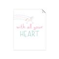 Picture of With All Your heart _GroupedProduct_Rectangle_Portrait_Mini_ _GroupedProduct_Rectangle_Portrait_Unframed_Print_Only_