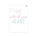 Picture of With All Your heart _GroupedProduct_Rectangle_Portrait_Mini_ _GroupedProduct_Rectangle_Portrait_Unframed_Print_Only_