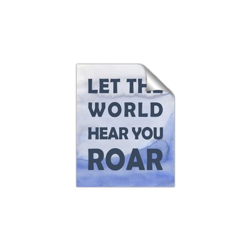 Picture of Let the World Hear You Dino _GroupedProduct_Rectangle_Portrait_Mini_ _GroupedProduct_Rectangle_Portrait_Unframed_Print_Only_