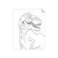 Picture of Dino Drawing _GroupedProduct_Rectangle_Portrait_Mini_ _GroupedProduct_Rectangle_Portrait_Unframed_Print_Only_