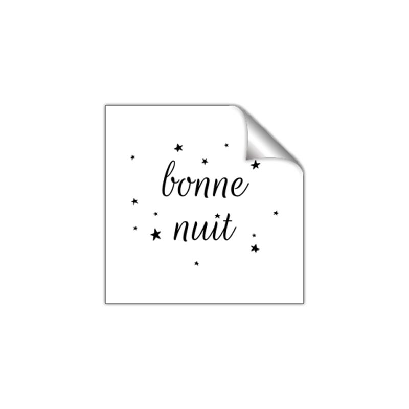 Picture of Bonne Nuit Stars _GroupedProduct_Square_Mini_ _GroupedProduct_Square_Unframed_Print_Only_
