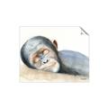 Picture of Sleeping Monkey _GroupedProduct_Rectangle_Landscape_Mini_ _GroupedProduct_Rectangle_Landscape_Unframed_Print_Only_