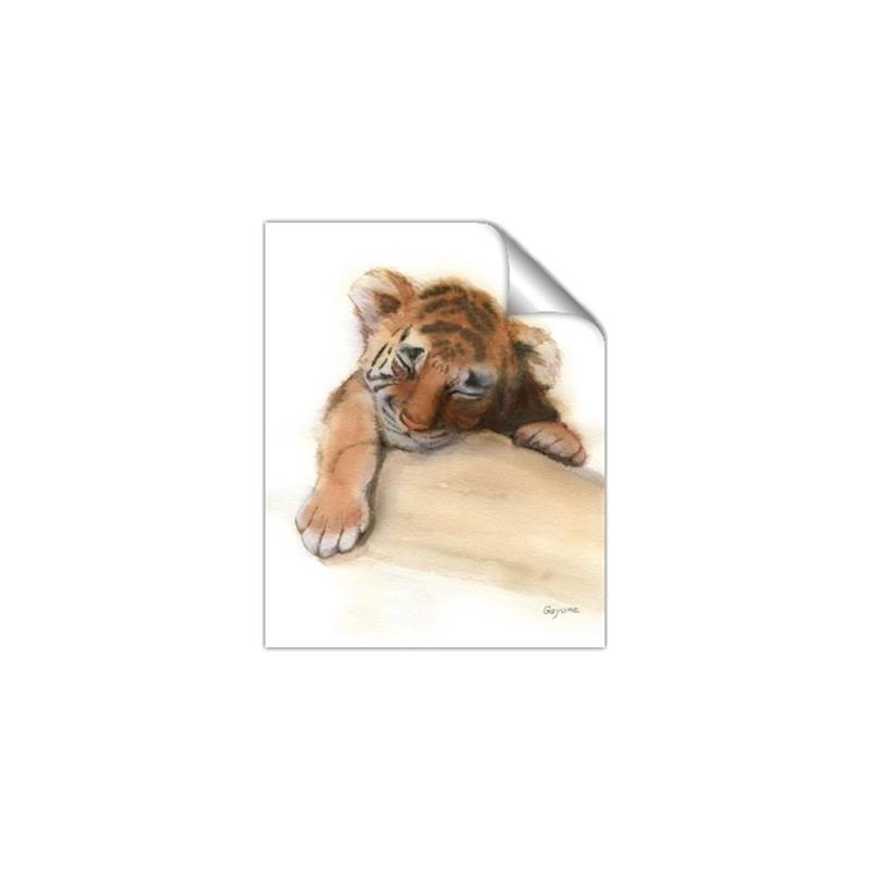 Picture of Sleeping Tiger _GroupedProduct_Rectangle_Portrait_Mini_ _GroupedProduct_Rectangle_Portrait_Unframed_Print_Only_
