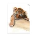 Picture of Sleeping Tiger _GroupedProduct_Rectangle_Portrait_Mini_ _GroupedProduct_Rectangle_Portrait_Unframed_Print_Only_
