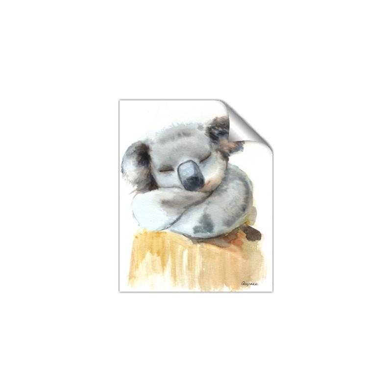 Picture of Sleeping Koala II  _GroupedProduct_Rectangle_Portrait_Mini_ _GroupedProduct_Rectangle_Portrait_Unframed_Print_Only_