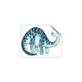 Picture of Blue Dino _GroupedProduct_Rectangle_Landscape_Mini_ _GroupedProduct_Rectangle_Landscape_Unframed_Print_Only_
