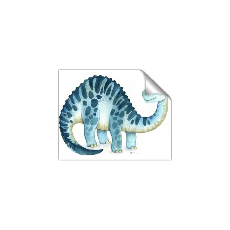 Picture of Blue Dino _GroupedProduct_Rectangle_Landscape_Mini_ _GroupedProduct_Rectangle_Landscape_Unframed_Print_Only_