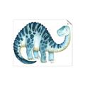 Picture of Blue Dino _GroupedProduct_Rectangle_Landscape_Mini_ _GroupedProduct_Rectangle_Landscape_Unframed_Print_Only_