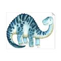 Picture of Blue Dino _GroupedProduct_Rectangle_Landscape_Mini_ _GroupedProduct_Rectangle_Landscape_Unframed_Print_Only_