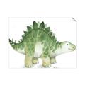 Picture of Bright Green Dino _GroupedProduct_Rectangle_Landscape_Mini_ _GroupedProduct_Rectangle_Landscape_Unframed_Print_Only_